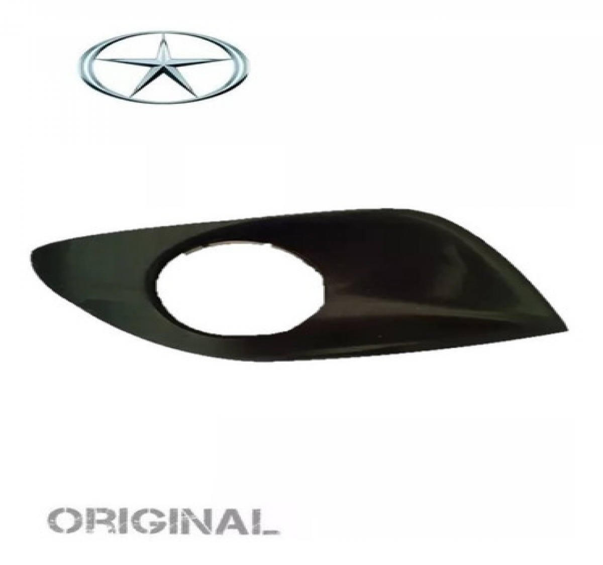 Moldura Grade Farol Milha J3 Lado Direito