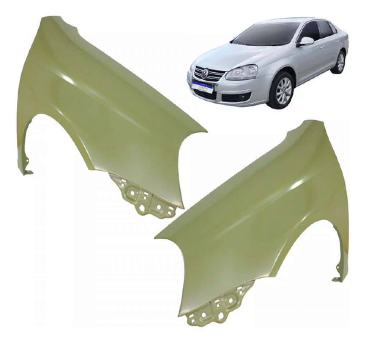 Paralama Jetta / Variant 2006 2007 2008 2009 2010 Esquerdo