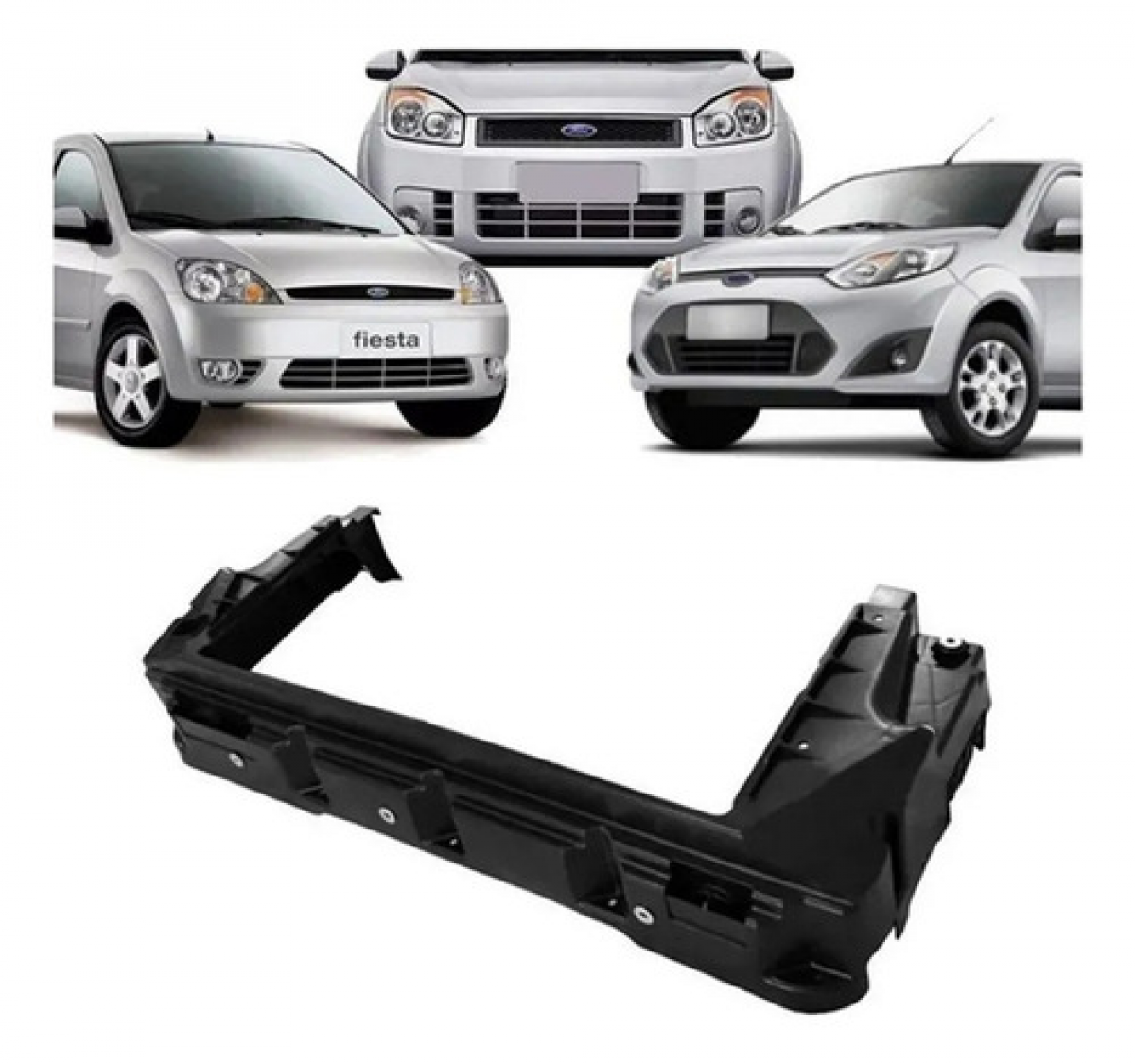 Suporte Frontal Radiador Fiesta 2003 04 05 06 07 10 13 2014