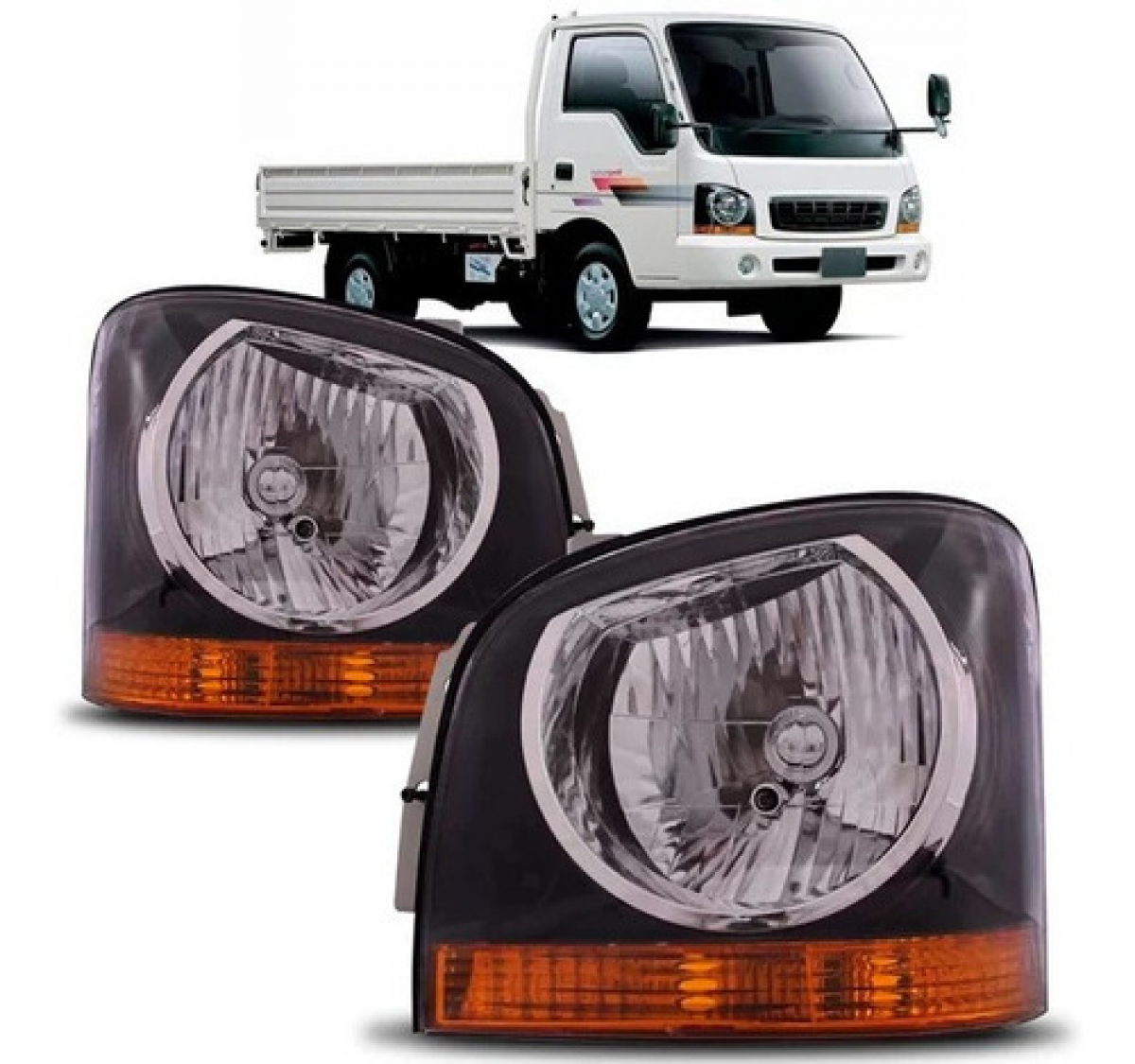 Farol Dianteiro Bongo K-2500 K2700 1999 2000 2002 2003 2004 
