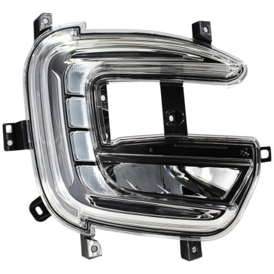 Farol Auxiliar Captur Com Milhas Em Led E Luz Diurna Drl L/d