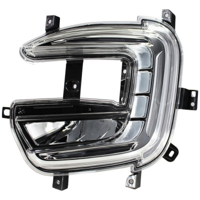 Farol Auxiliar Captur Com Milhas Em Led E Luz Diurna Drl L/e