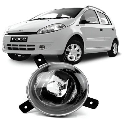 Farol Auxiliar Neblina Milha Para Chery Face Lado Esquerdo 
