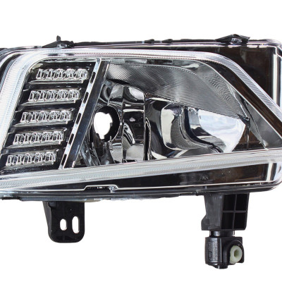 Farol Auxiliar Polo Virtus 18 19 20 21 Ld Cromado