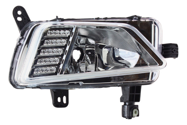 Farol Auxiliar Polo Virtus 18 19 20 21 Ld Cromado