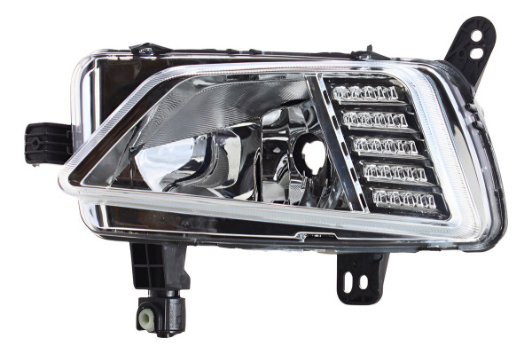 Farol Auxiliar Polo Virtus 18 19 20 21 Le Cromado