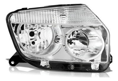 Farol Cromado  Duster 2012 2013 2014 2015 Lado Direito Direito/passageiro
