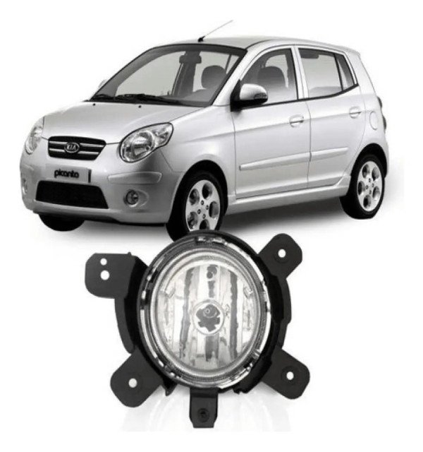 Farol De Milha  Picanto  2007 2008 2009 Lado Esquerdo