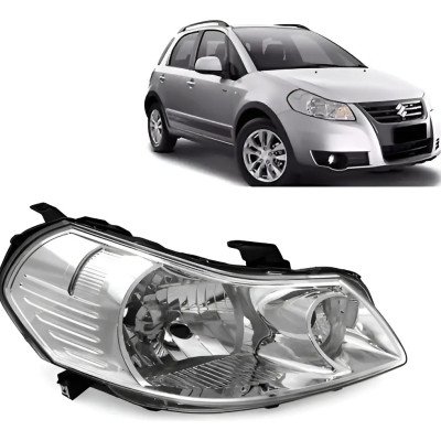 Farol Dianteiro Suzuki Sx4 2009 2010 11 12 2013 Lado Direito Esquerdo