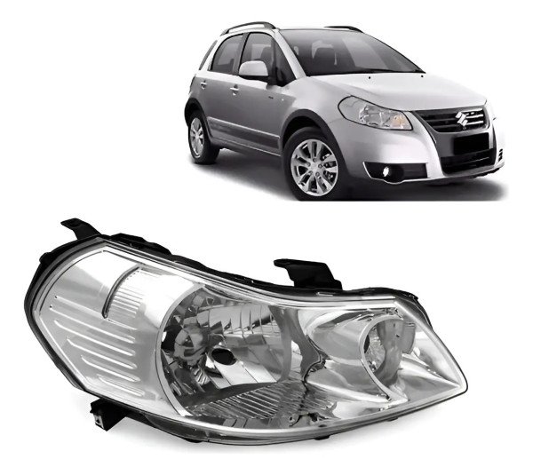 Farol Dianteiro Suzuki Sx4 2009 2010 11 12 2013 Lado Direito Esquerdo