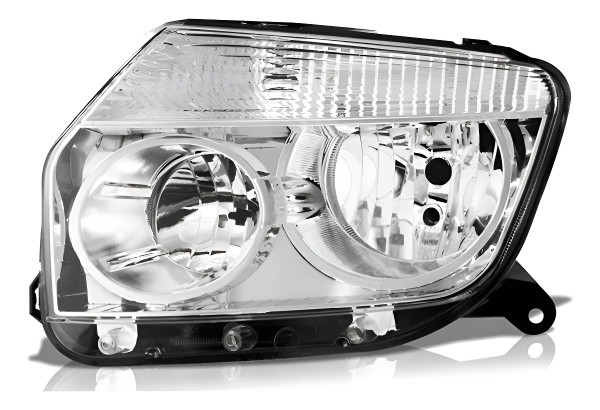 Farol Duster 2012 2013 2014 2015 Cromado Lado Esquerdo Esquerdo/motorista