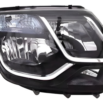 Farol Duster Oroch 2016 17 18 19 20 Lente Azul Lado Direito Direito/passageiro