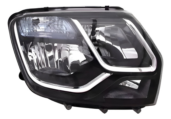 Farol Duster Oroch 2016 17 18 19 20 Lente Azul Lado Direito Direito/passageiro
