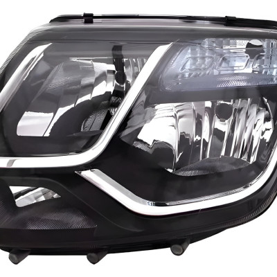 Farol Duster Oroch 2016 17 18 19 20 Lente Azul Lado Esquerdo Esquerdo/motorista