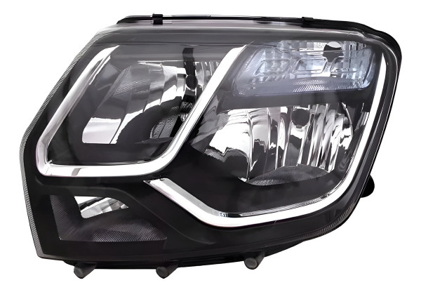 Farol Duster Oroch 2016 17 18 19 20 Lente Azul Lado Esquerdo Esquerdo/motorista