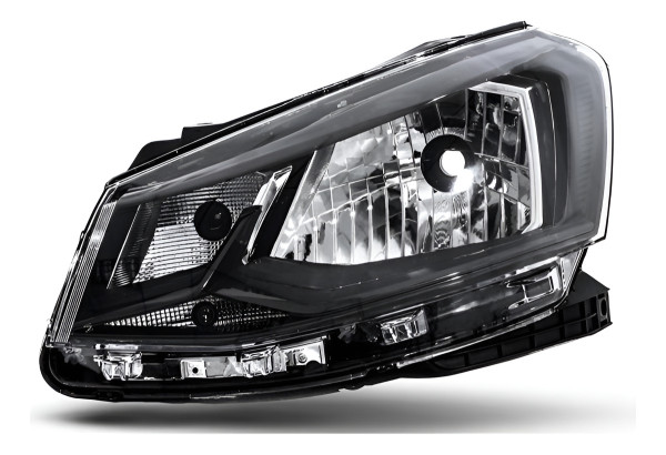 Farol Gol G7 2016 2017 2018 Simples Negro Lado Esquerdo  Le Esquerdo/motorista