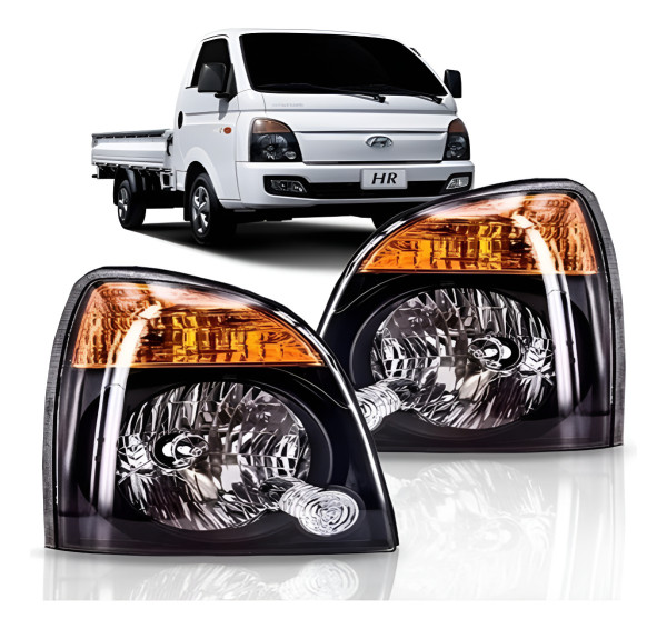 Farol Hr 2013 2014 2015 Com Mascara Negra Lado Esquerdo Direito