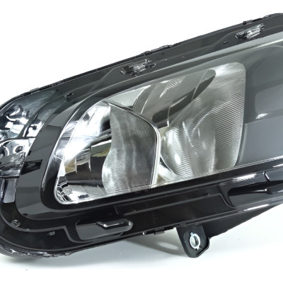 Farol Pricipal Toro 2016 2017 18 19 2021 2022 Mascara Negra - Direito/passageiro