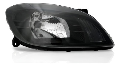 Farol Principal Celta 07 08 09 10 11 12 Prisma Ld Negro Direito/passageiro