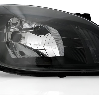 Farol Principal Celta 07 08 09 10 11 12 Prisma Ld Negro Direito/passageiro