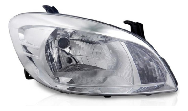 Farol Principal Celta 07/... Ld Prisma Cromado Direito/passageiro