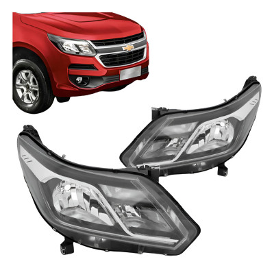 Farol Principal Chevrolet S10 2017 18 19 20 21 22 23 24 Led Direito/passageiro