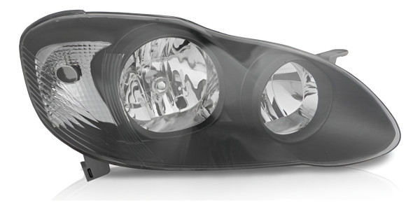 Farol Principal Corolla 04 05 06 07 08 Fielder Mascara Negra Direito/passageiro