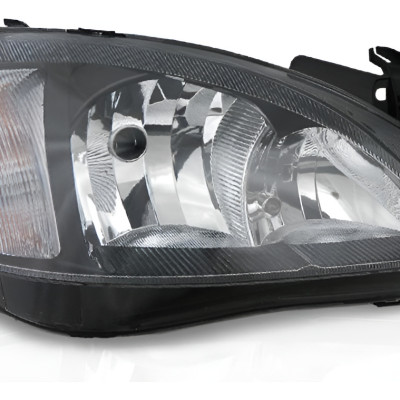 Farol Principal Corsa Montana 03/... Ld Mascara Negra Direito/passageiro