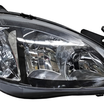 Farol Principal Corsa Montana Ld  08 09 10 11 12/... Negro M Direito/passageiro