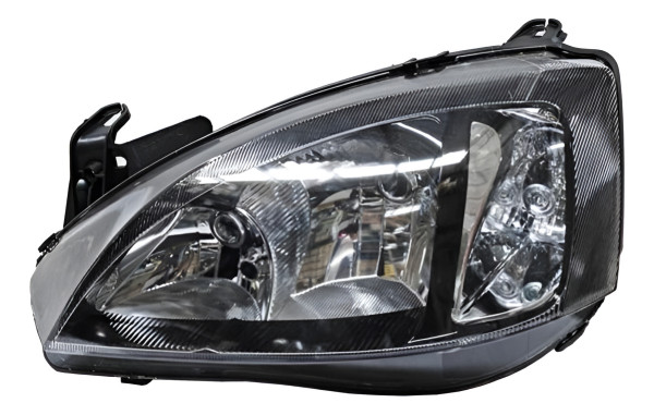 Farol Principal Corsa Montana Le 08 09 10 11 12/... Negro Ma Esquerdo/motorista