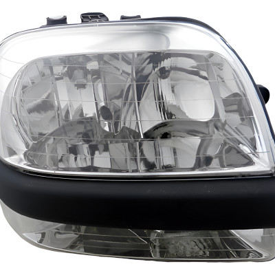 Farol Principal Doblo Cromado Ld 02 03 04 05 06 07 08 09 Direito/passageiro