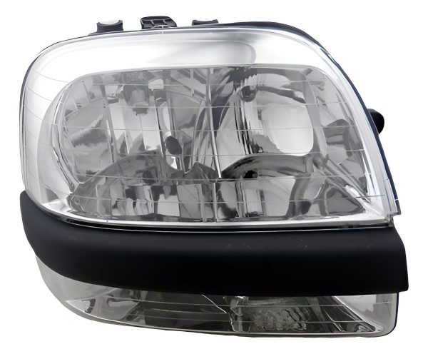 Farol Principal Doblo Cromado Ld 02 03 04 05 06 07 08 09 Direito/passageiro