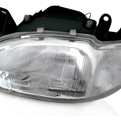 Farol Principal Escort Zetec Le Carc. Preta Esquerdo/motorista