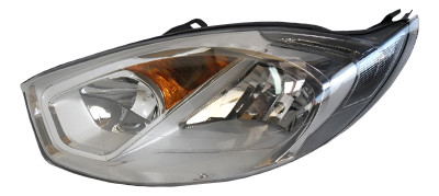 Farol Principal Fiesta Rocan Le Cromado 11 12 13 Esquerdo/motorista