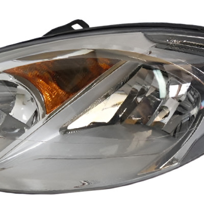 Farol Principal Fiesta Rocan Le Cromado 11 12 13 Esquerdo/motorista