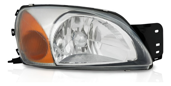 Farol Principal Fiesta Street 00/04 Ld Courrier Pisca Ambar Direito/passageiro