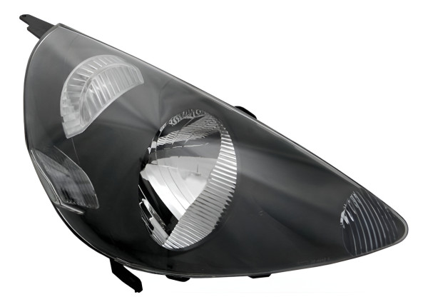Farol Principal Fit Ld 03 04 05 06 07 08 Negro Direito/passageiro