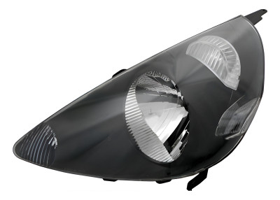 Farol Principal Fit Le 03 04 05 06 07 08 Negro Esquerdo/motorista