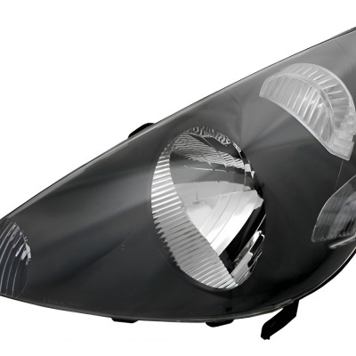 Farol Principal Fit Le 03 04 05 06 07 08 Negro Esquerdo/motorista