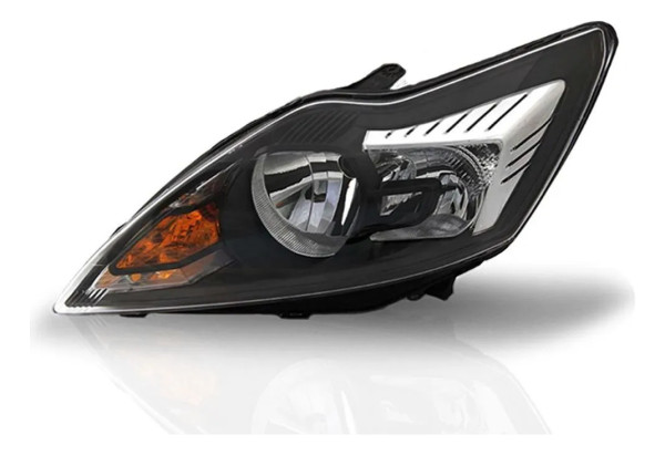 Farol Principal Focus 2009 2010 2011 2012 2013 Mascara Negra Esquerdo/motorista