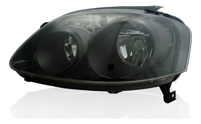 Farol Principal Fox 03 04 05 06 07 08 09 10 Le Negro Esquerdo/motorista