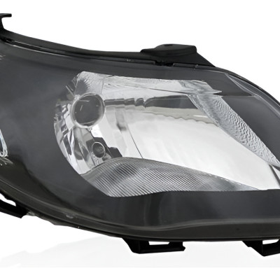 Farol Principal Gol G5 08 09 10 11 12 Black Simples Ld Direito/passageiro