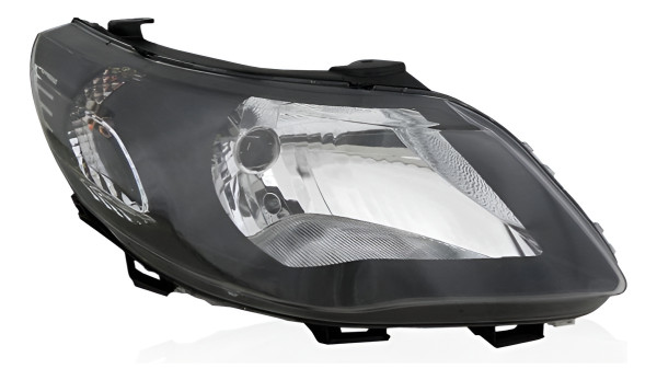 Farol Principal Gol G5 08 09 10 11 12 Black Simples Ld Direito/passageiro