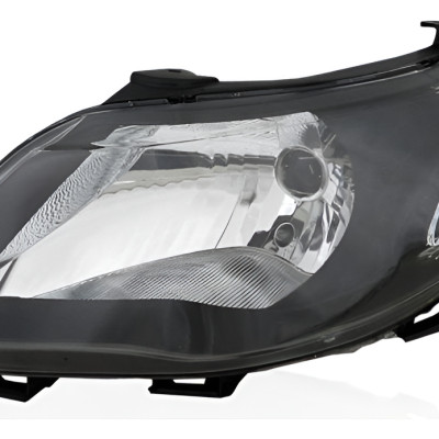 Farol Principal Gol G5 08 09 10 11 12 Black Simples Le Esquerdo/motorista