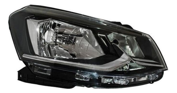 Farol Principal Gol G7 16 17 18 19 Ld Cromado Direito/passageiro