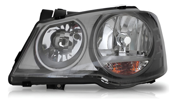 Farol Principal Golf 09/... Cinza Le Esquerdo/motorista