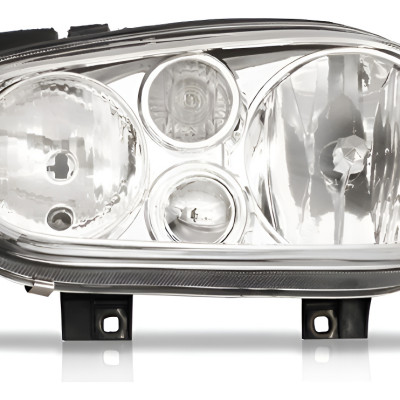 Farol Principal Golf 99 00 01 01 02 03 04 05 06 07 Le S/ Aux Esquerdo/motorista