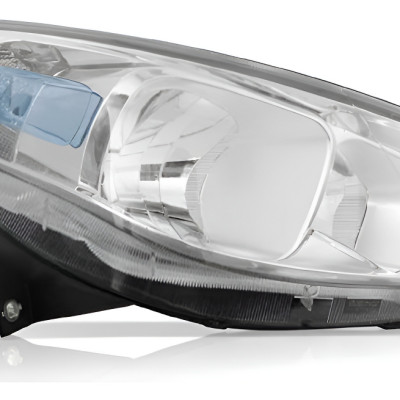 Farol Principal Grand Siena Ld Cromado Direito/passageiro