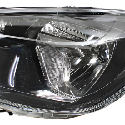 Farol Principal Ka 19 20 21 Le Preto Esquerdo/motorista