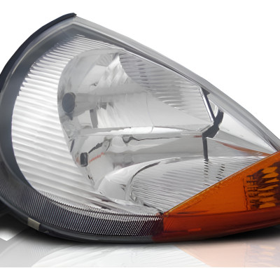 Farol Principal Ka 97/07 Pisca Ambar Ld Ford Direito/passageiro
